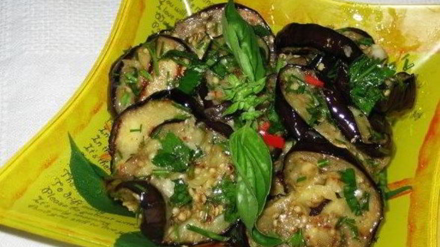 Рецепт баклажаны жареные маринованные суточные