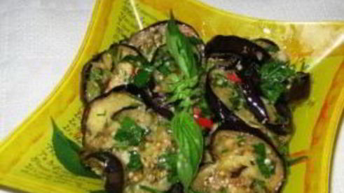 баклажаны жареные маринованные суточные