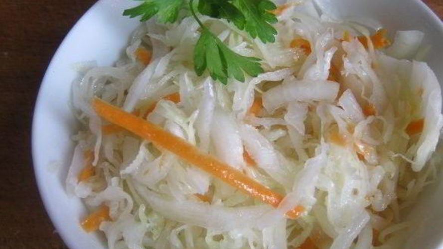 Рецепт быстрая маринованная капуста с уксусом