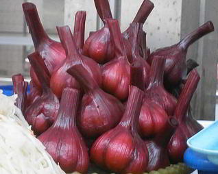 Чеснок маринованный со свеклой