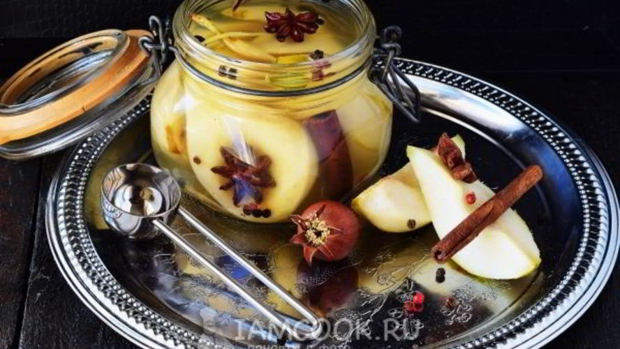 Рецепт груши, маринованные на зиму