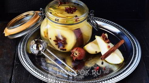 груши, маринованные на зиму