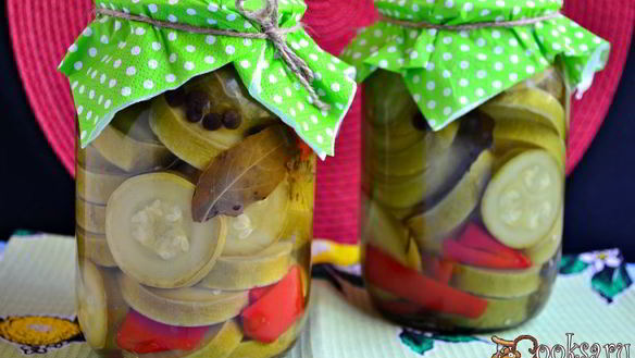 Рецепт Кабачки маринованные по-болгарски