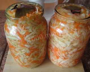 Маринованная капуста быстро и просто