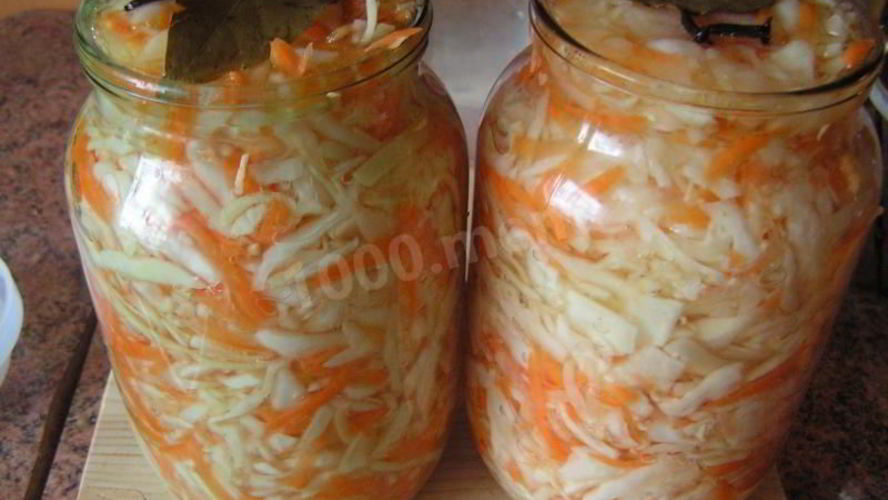 Рецепт маринованная капуста быстро и просто