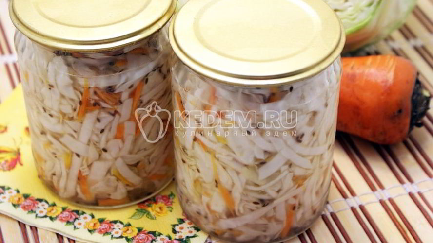 Рецепт маринованная капуста на зиму
