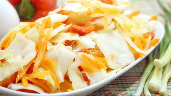 Рецепт Маринованная капуста Провансаль