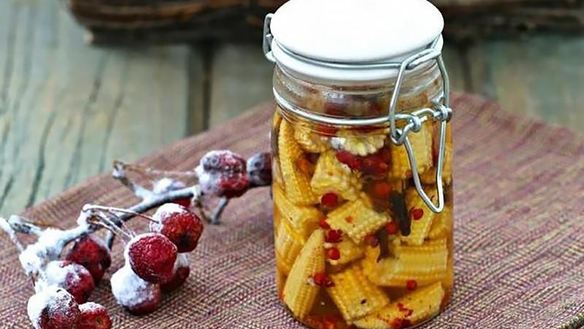 Рецепт Маринованная мини кукуруза на зиму