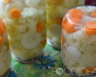 Маринованная цветная капуста на зиму
