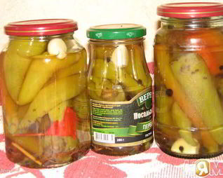 Маринованный острый перчик