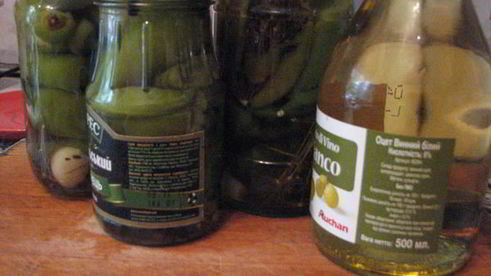 маринованный острый перчик