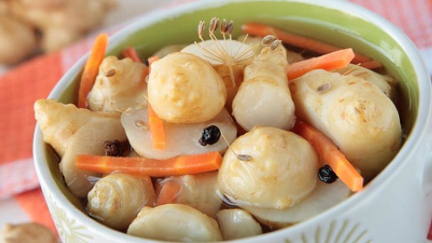 Рецепт маринованный топинамбур