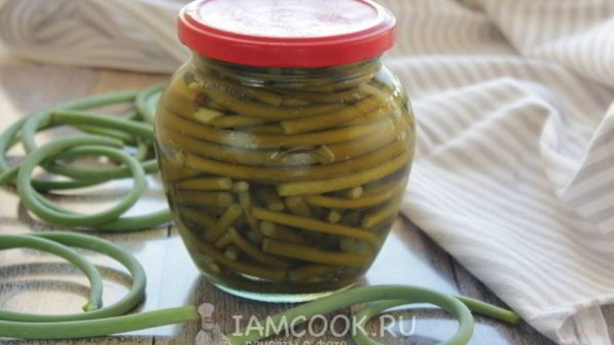 Рецепт маринованные чесночные стрелки на зиму