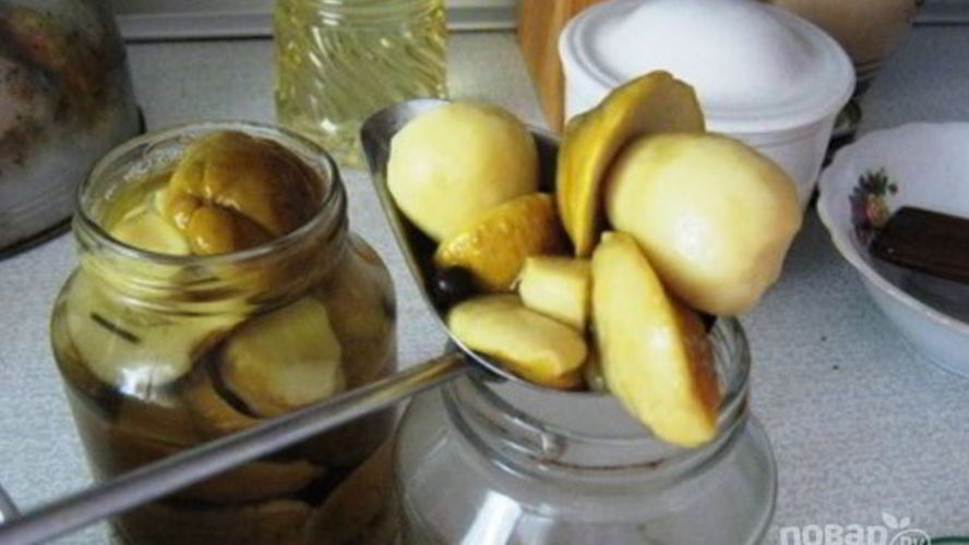 Рецепт маринованные грибочки