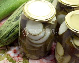 Маринованные кабачки на зиму