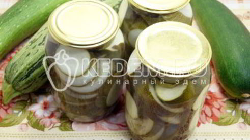 маринованные кабачки на зиму