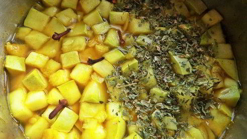 маринованные кабачки в карри