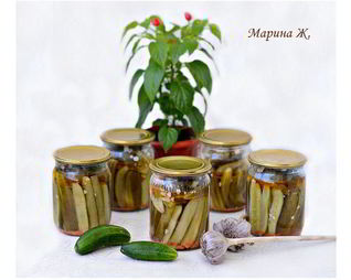 Маринованные огурчики в собственном соку