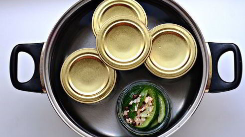 маринованные огурчики в собственном соку