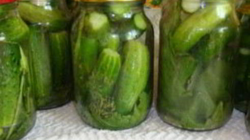 маринованные огурцы на зиму