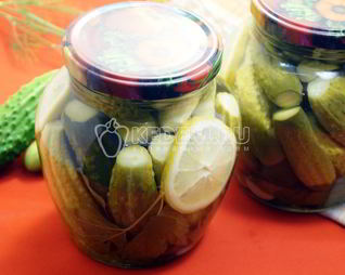 Маринованные огурцы с лимонной кислотой
