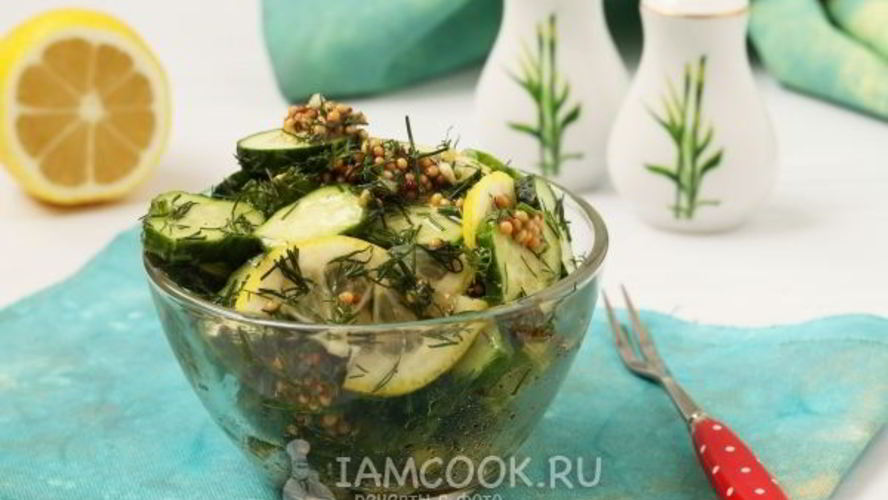 Рецепт маринованные огурцы с лимоном