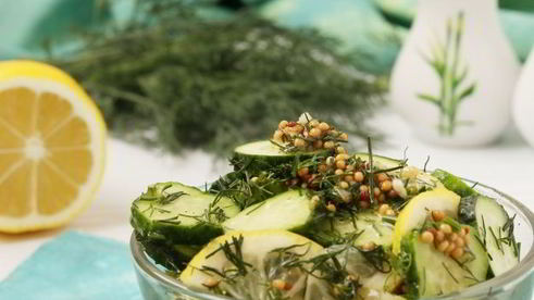 маринованные огурцы с лимоном