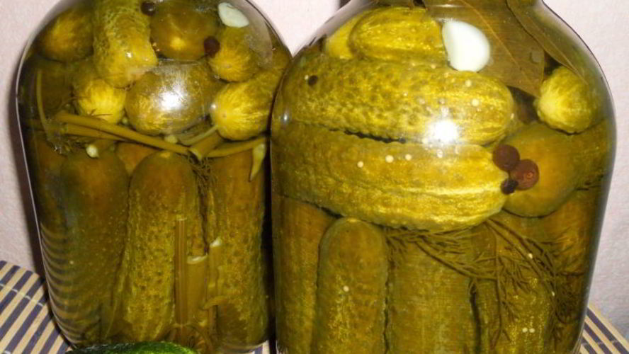 Рецепт маринованные огурцы с семенами горчицы