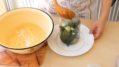маринованные огурцы с уксусом без стерилизации