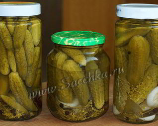 Маринованные огурцы