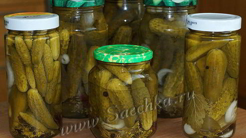 маринованные огурцы