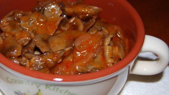 Рецепт Маринованные опята в томатном соусе