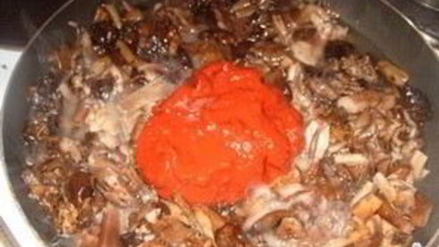 маринованные опята в томатном соусе