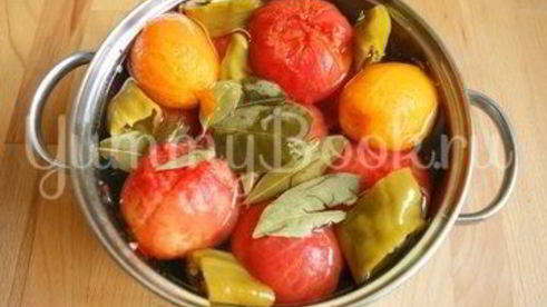 маринованные помидоры без кожуры