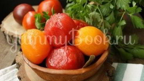 маринованные помидоры без кожуры