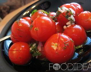 Маринованные помидоры черри