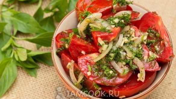 Рецепт Маринованные с медом помидоры