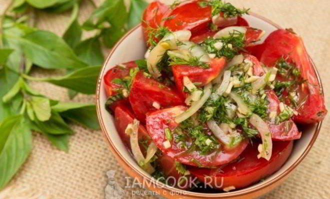 Маринованные с медом помидоры