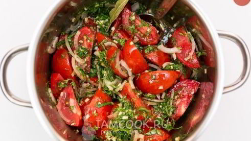 маринованные с медом помидоры