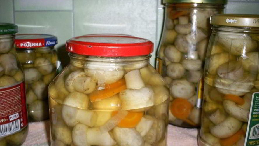 Рецепт маринованные шампиньоны новогодние