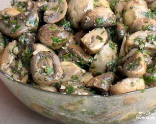 Маринованные вешенки с лимоном