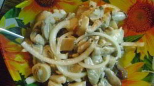 маринованные вешенки с лимоном