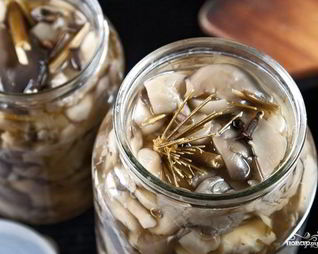 Маринованные вешенки за 30 минут