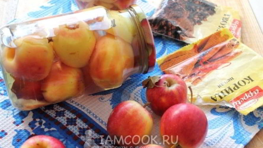 Рецепт маринованные яблоки на зиму