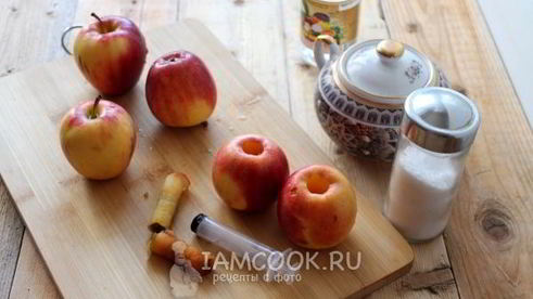 маринованные яблоки на зиму