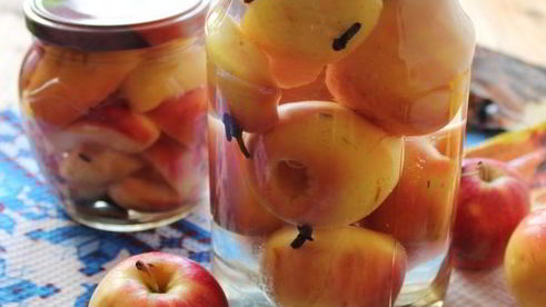 маринованные яблоки на зиму