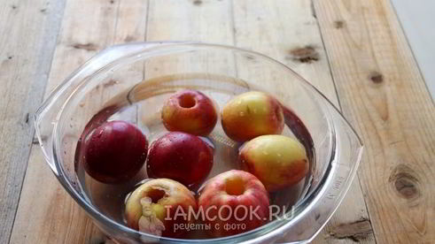 маринованные яблоки на зиму