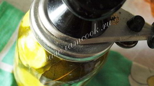 огурцы маринованные с карри