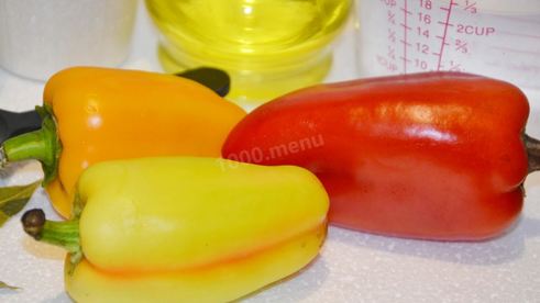перец болгарский на зиму дольками маринованный