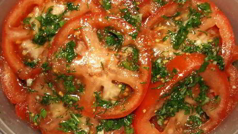 помидоры маринованные за 30 минут